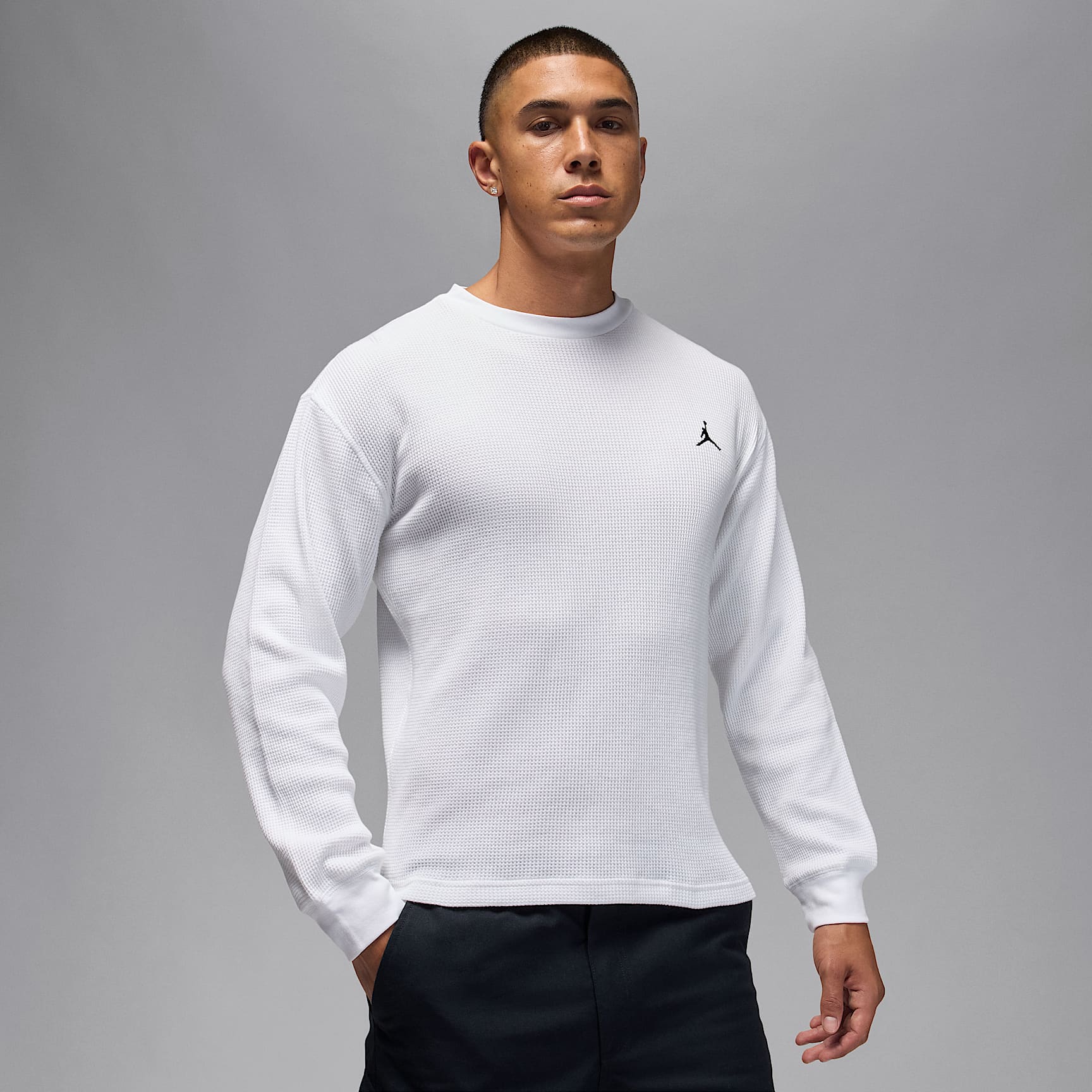 Jordan Flight Mountainside Men's Long-Sleeve Waffle Shirt. Nike.com